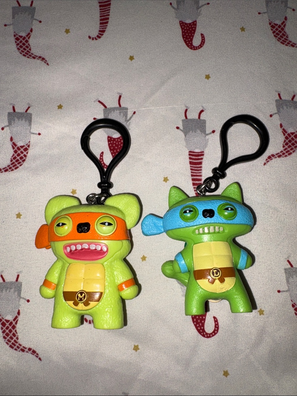 Ninja Turtles Fugglers Keychain Set - Picture 1 of 1
